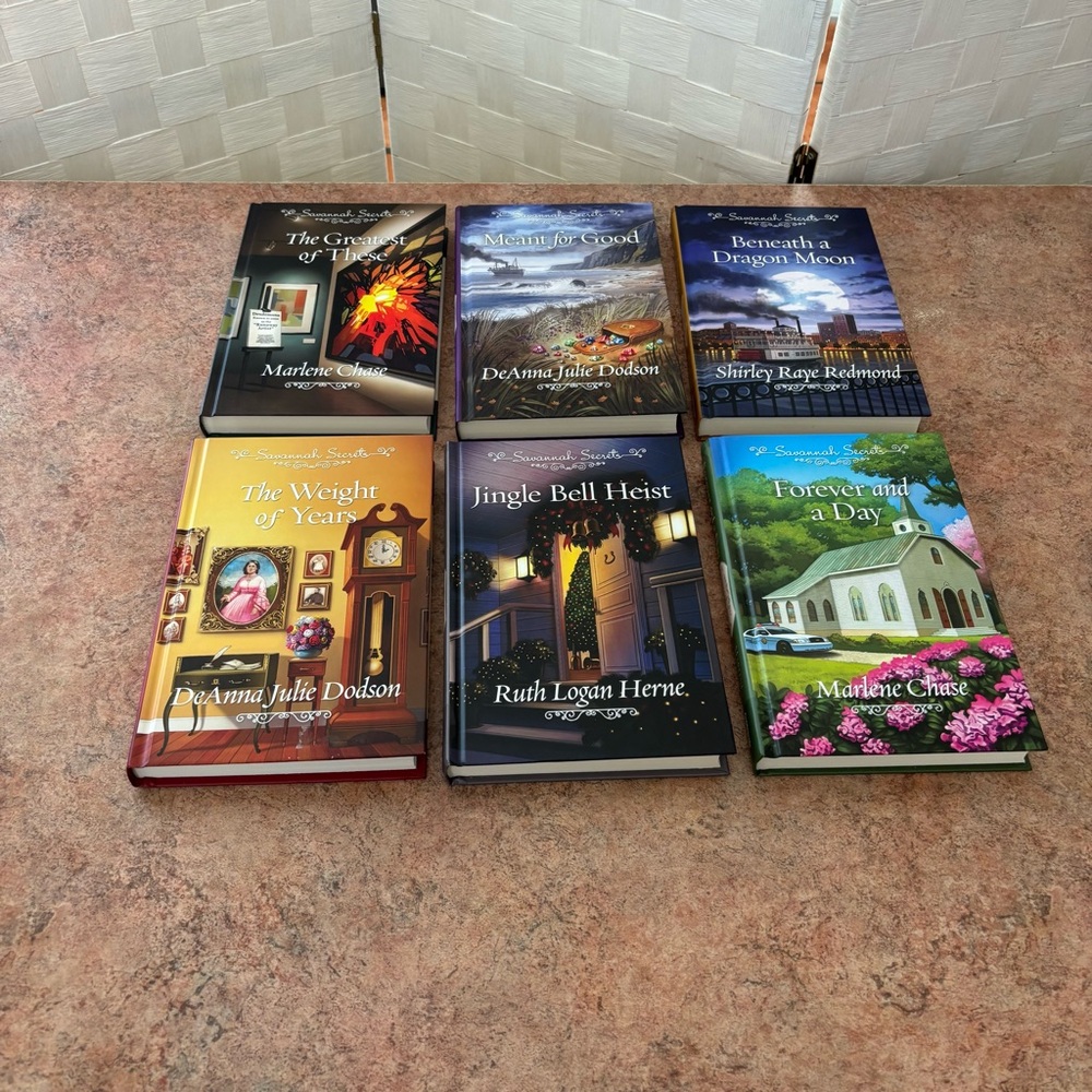 Savannah Secrets Hardcover Mystery Books Bundle